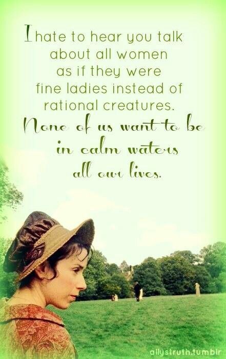 sophia croft quote Persuasion Jane Austen calm waters